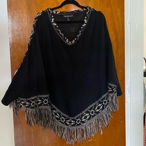 Super Warm Pancho with Sleeves